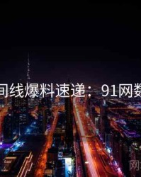 完整时间线爆料速递：91网数据盘点