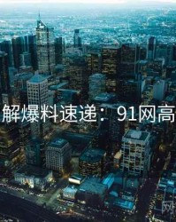 高清图解爆料速递：91网高清资源