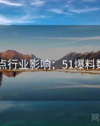 2025热点行业影响：51爆料数据图解