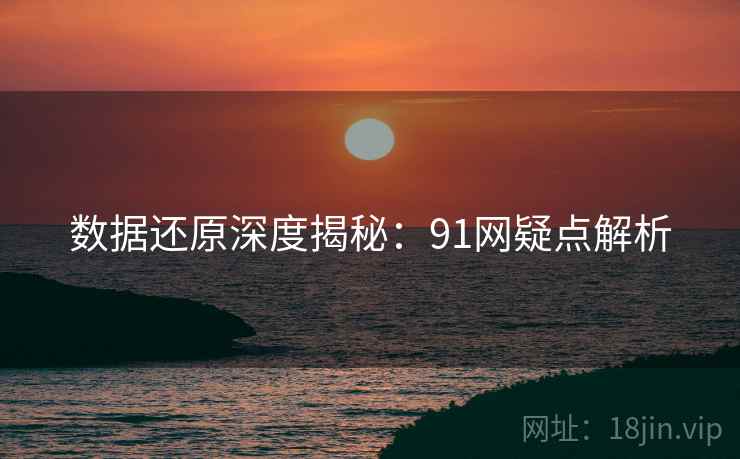 数据还原深度揭秘：91网疑点解析