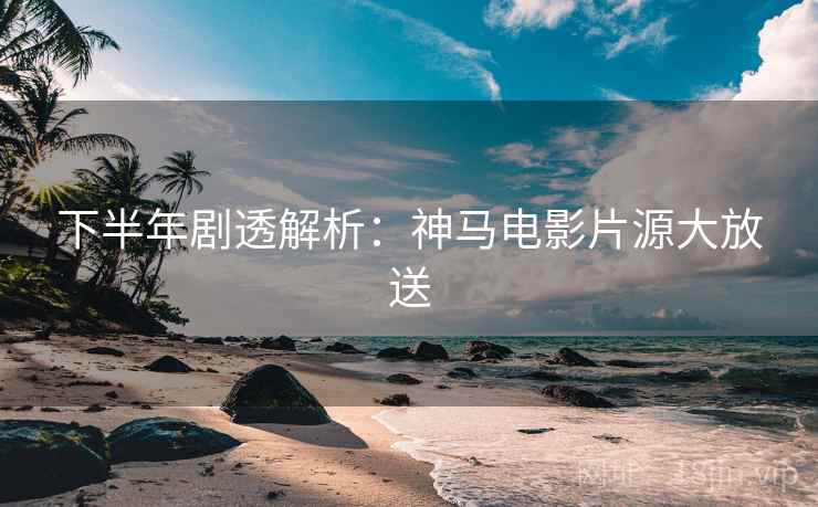 下半年剧透解析：神马电影片源大放送